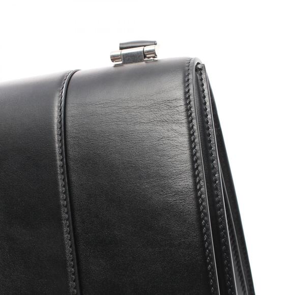 Balenciaga Hourglass handbag black leather - Picture 6 of 7